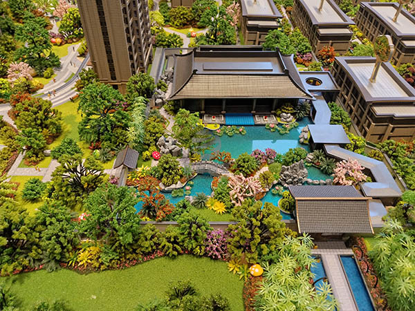 密云区建筑模型